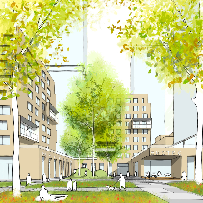 “Станкоагрегат”工厂区域建筑规划发展概念项目丨俄罗斯莫斯科丨Архитектурное Бюро ОСА-19