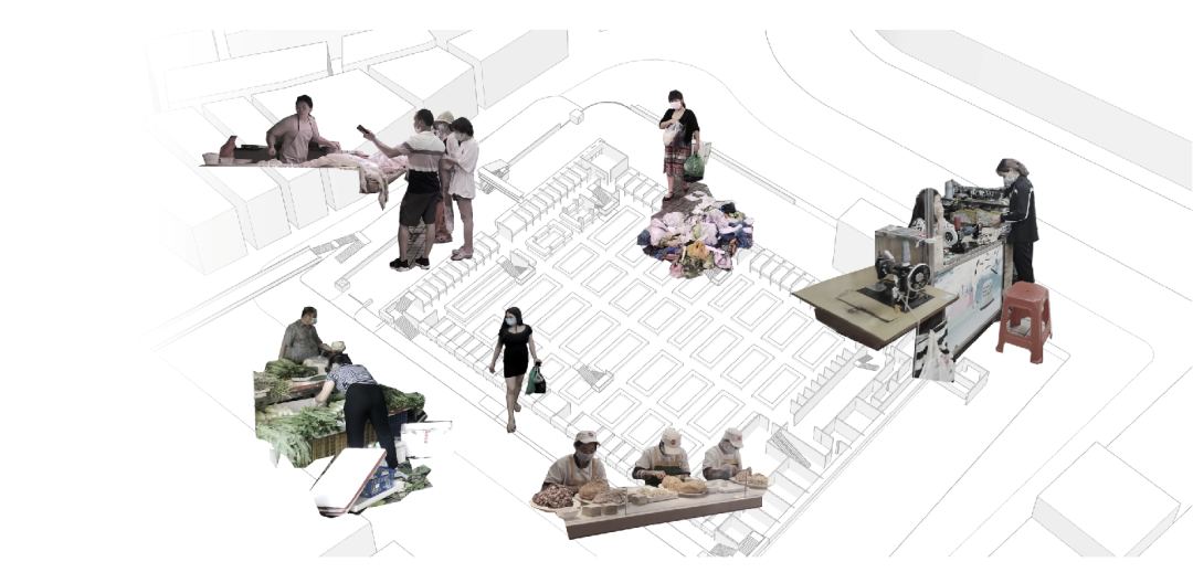 深圳松岗翡翠市场改造 | 创新“菜市场”空间体验-88