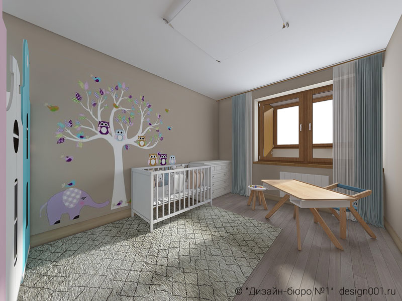 3 室 78 ㎡面板房 P  68 公寓室内设计丨俄罗斯莫斯科丨“Studio.one”室内设计工作室-20