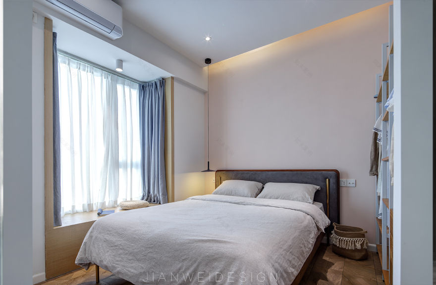 深圳新街口现代简约精致公寓设计丨中国深圳丨见微陈设艺术-44