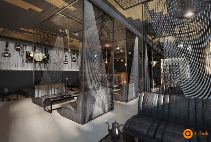 水烟吧“NARIKELA Art i chok”丨乌克兰基辅-19