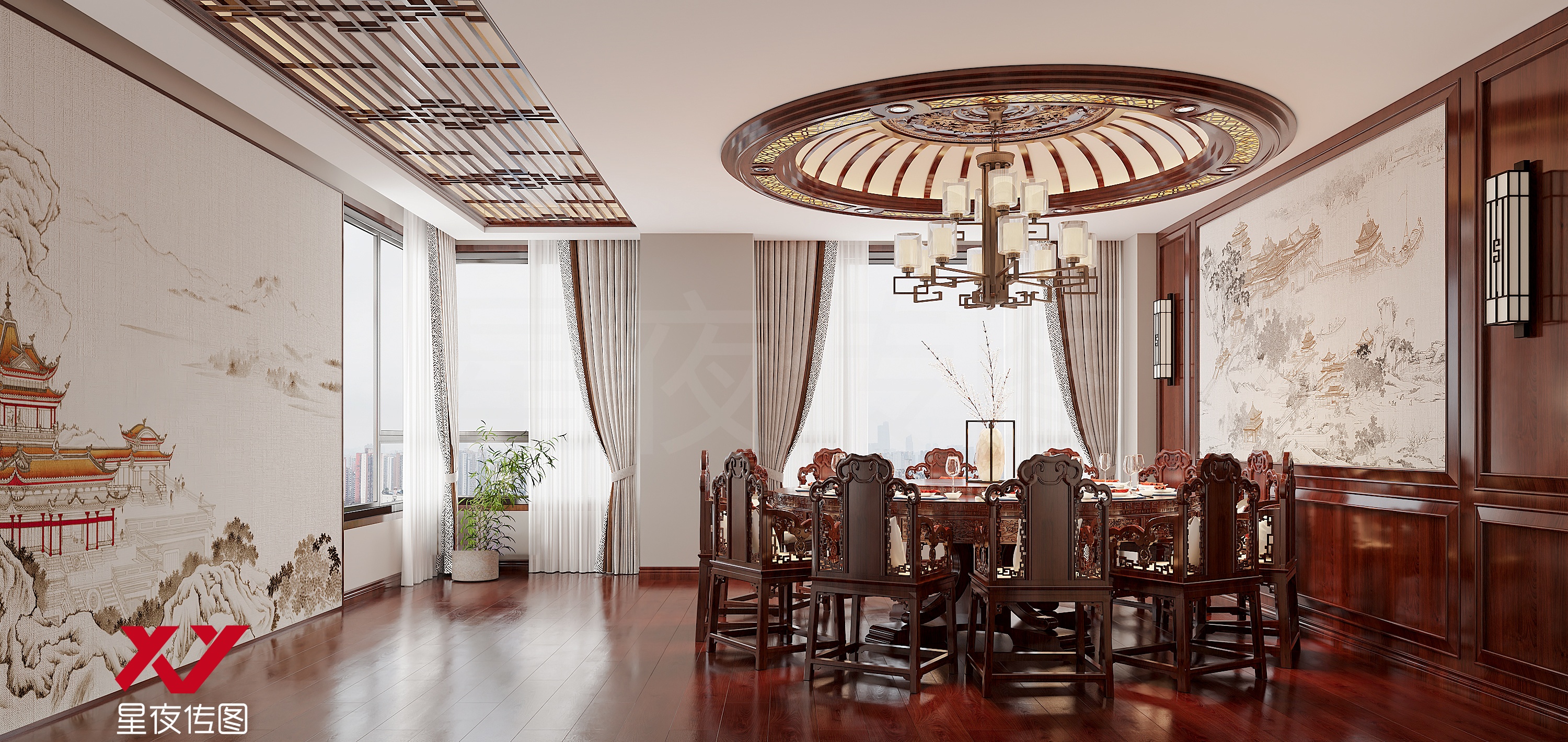 合理的动线设计，舒适的就餐座位-5