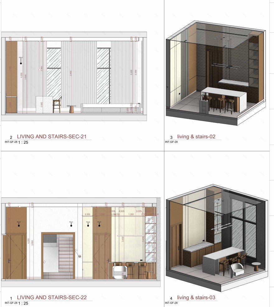 艺术风格的别墅图纸丨沙特阿拉伯吉赞丨PROP & AERMES ARCHITECTS-24