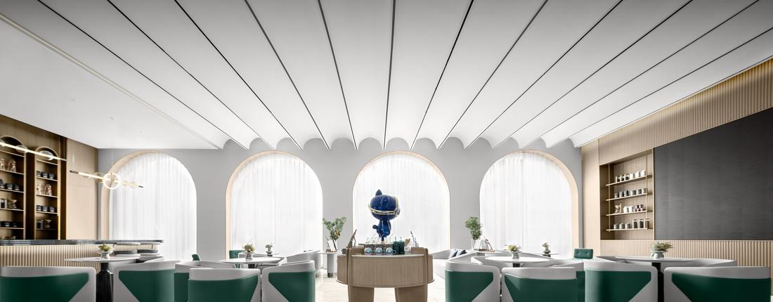 尚石设计丨售楼处丨旭辉×尚石 • 向阳而生的微笑生活馆-3