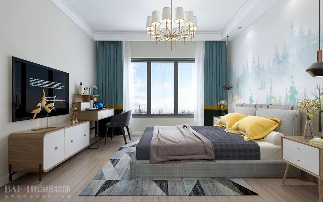 侯猛设计 | 皖江壹号院 139㎡新中式&北欧风格平层-44