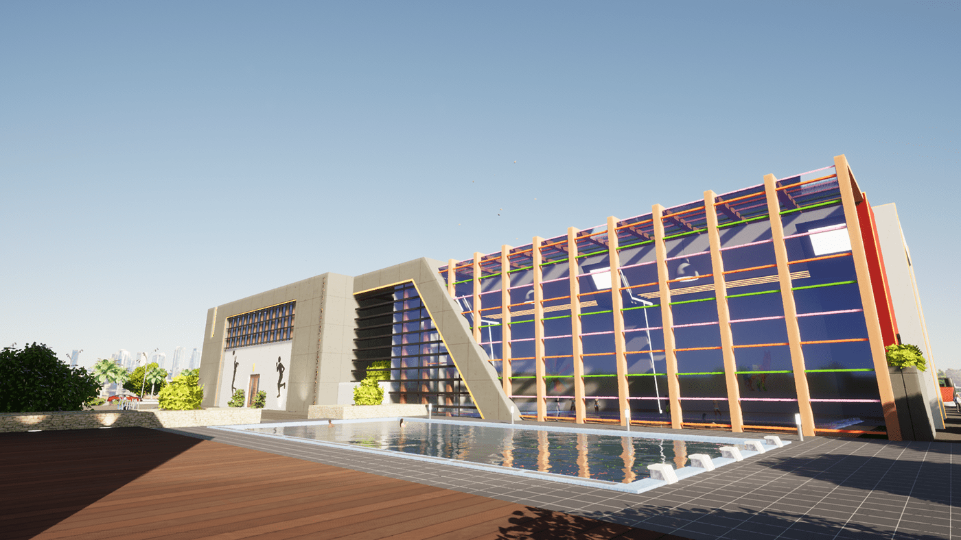 Anastasiya Gushchina丨教育建筑丨2021_Brighton Int. School_bld.2 _NEWGIZA-5