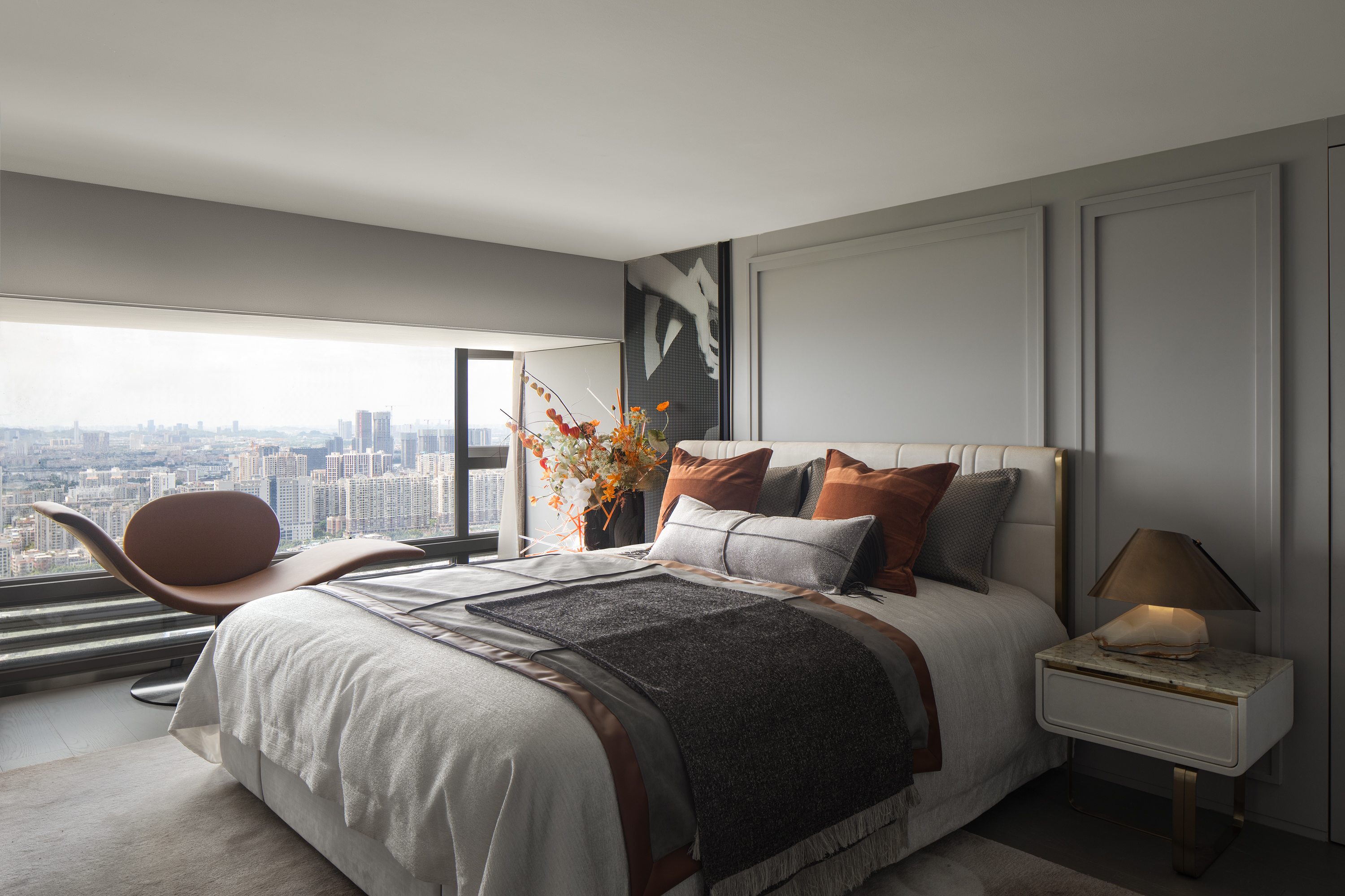 广州纺织城三期高区公寓创意样板房丨中国广州丨HWCD(硬装),安奥拉设计(软装)-54