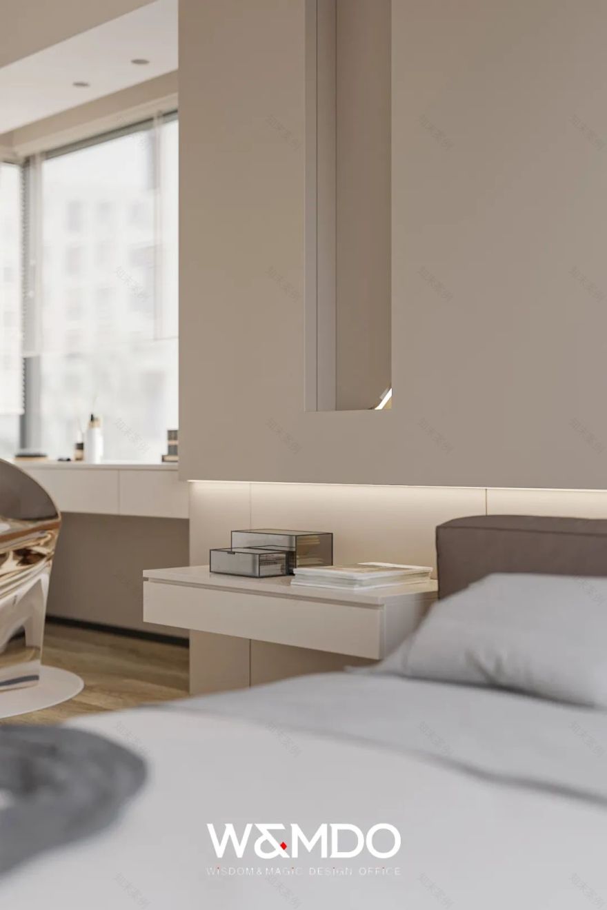 乐山大渡河府现代明亮家居空间设计丨中国乐山丨完美设计事务所-32