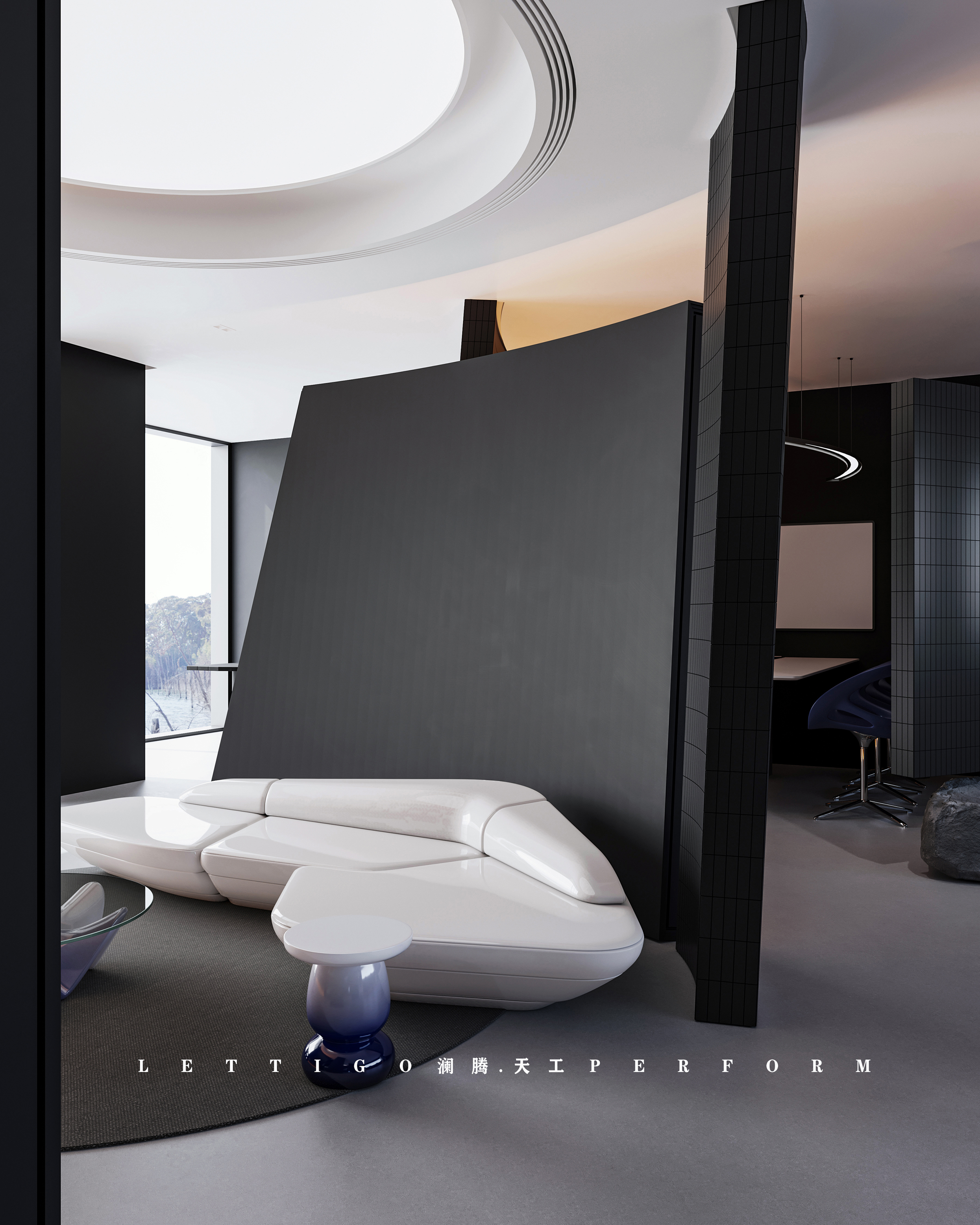 简约大气高级感软装馆展厅-3