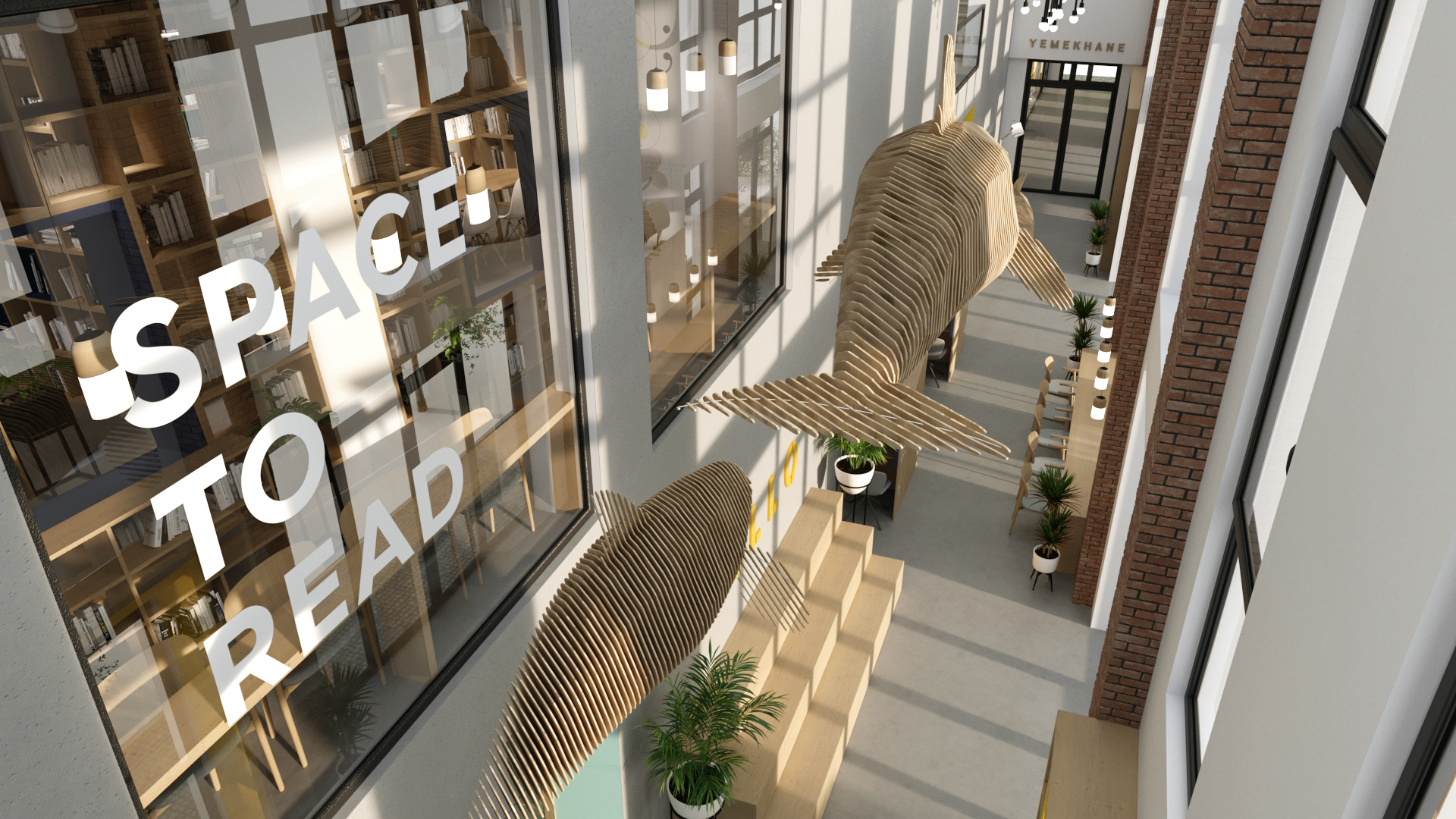 ESKİŞEHİR BİLNET 学校室内概念设计项目-64