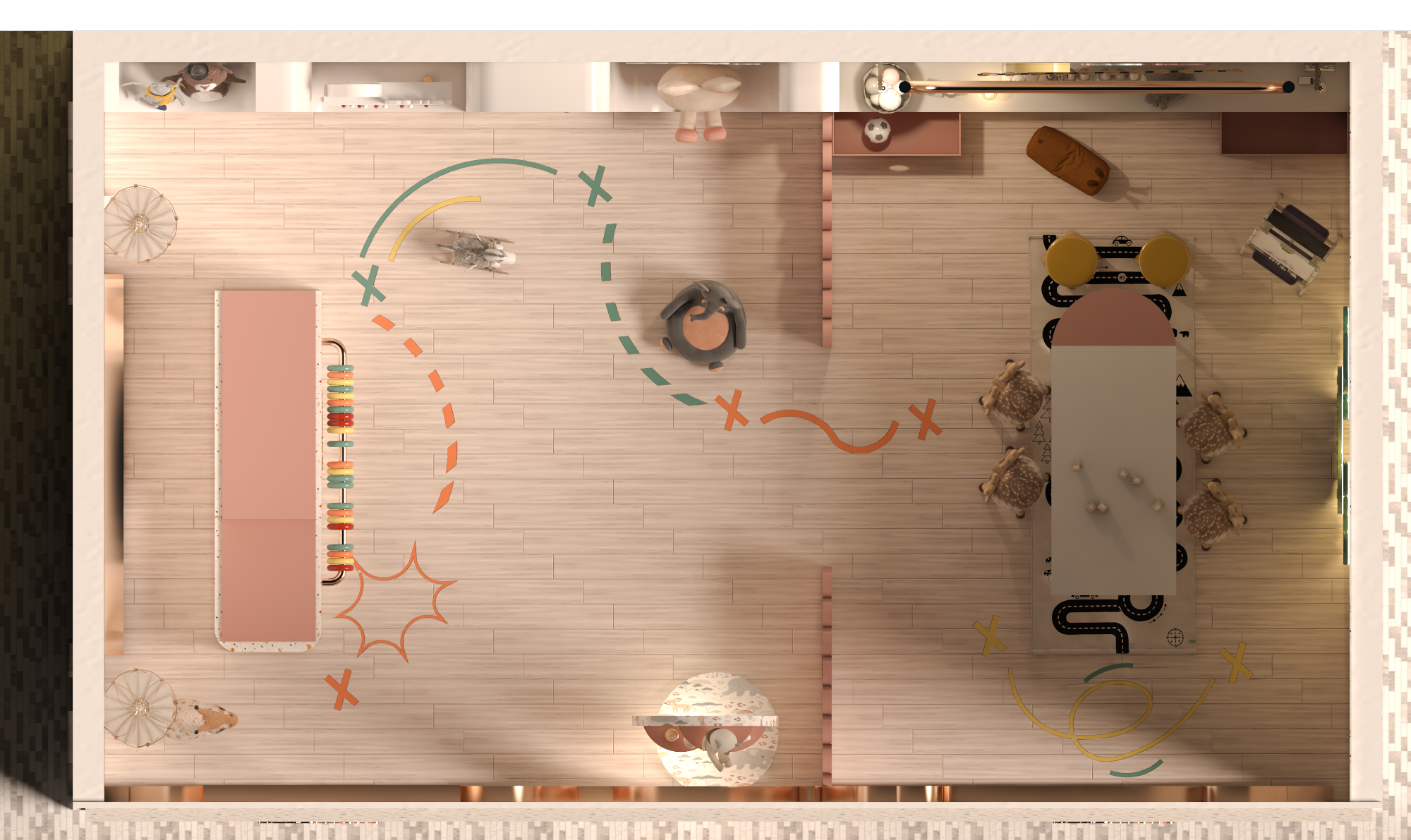 小长颈鹿玩具和托管商店丨ME-6