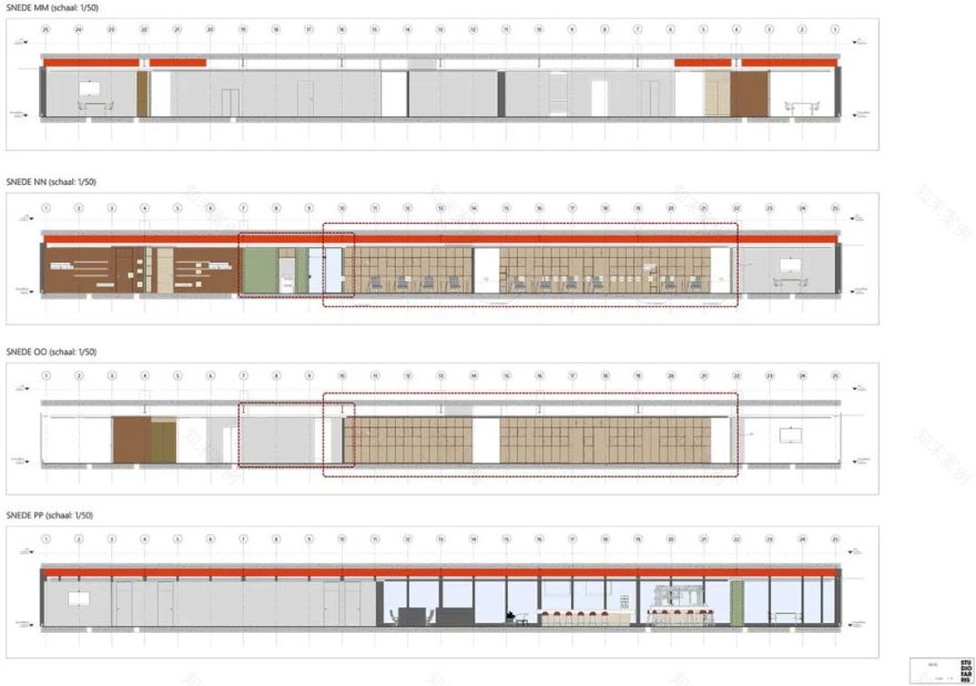 Buysse & Partners 总部室内设计丨比利时安特卫普丨Studio Farris Architects-54