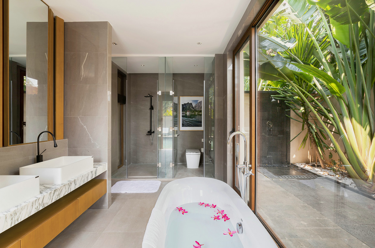 三亚度假别墅的自然现代之美-26