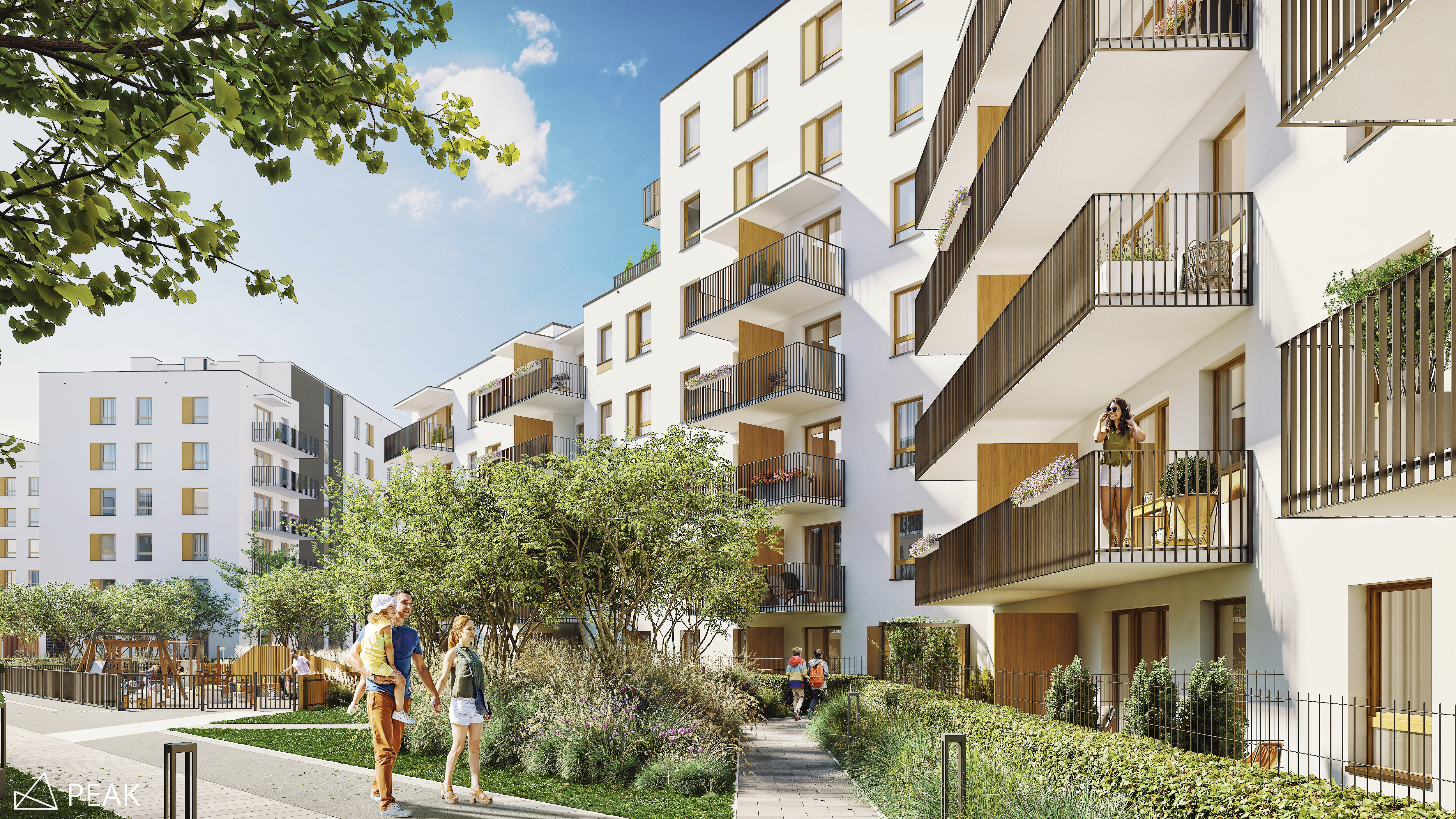 沃拉广场住宅区丨波兰华沙丨Pig Architecture-5