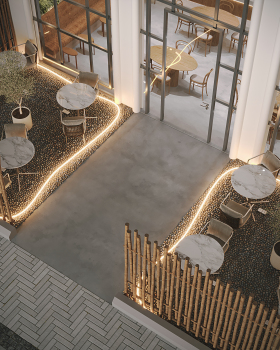 Teashop design-تصميم محل شاي