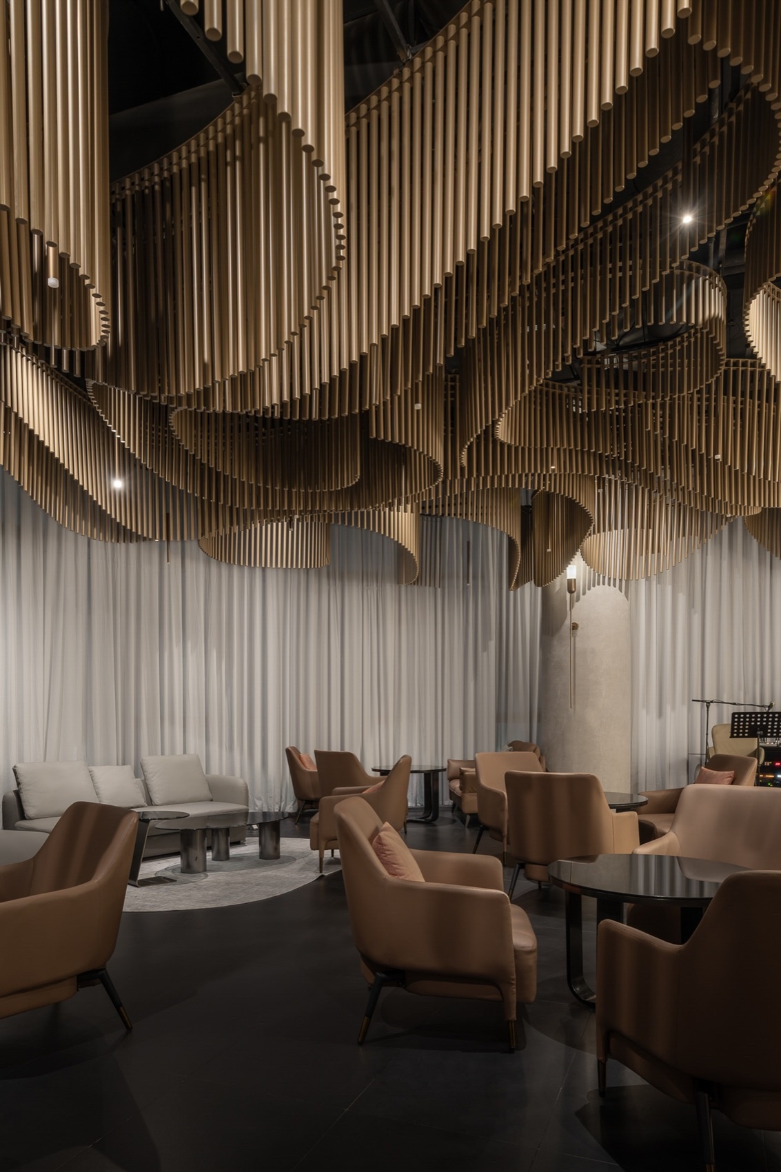 「葉LEAF」雪茄酒吧丨中国广州丨MARS星球建筑-53