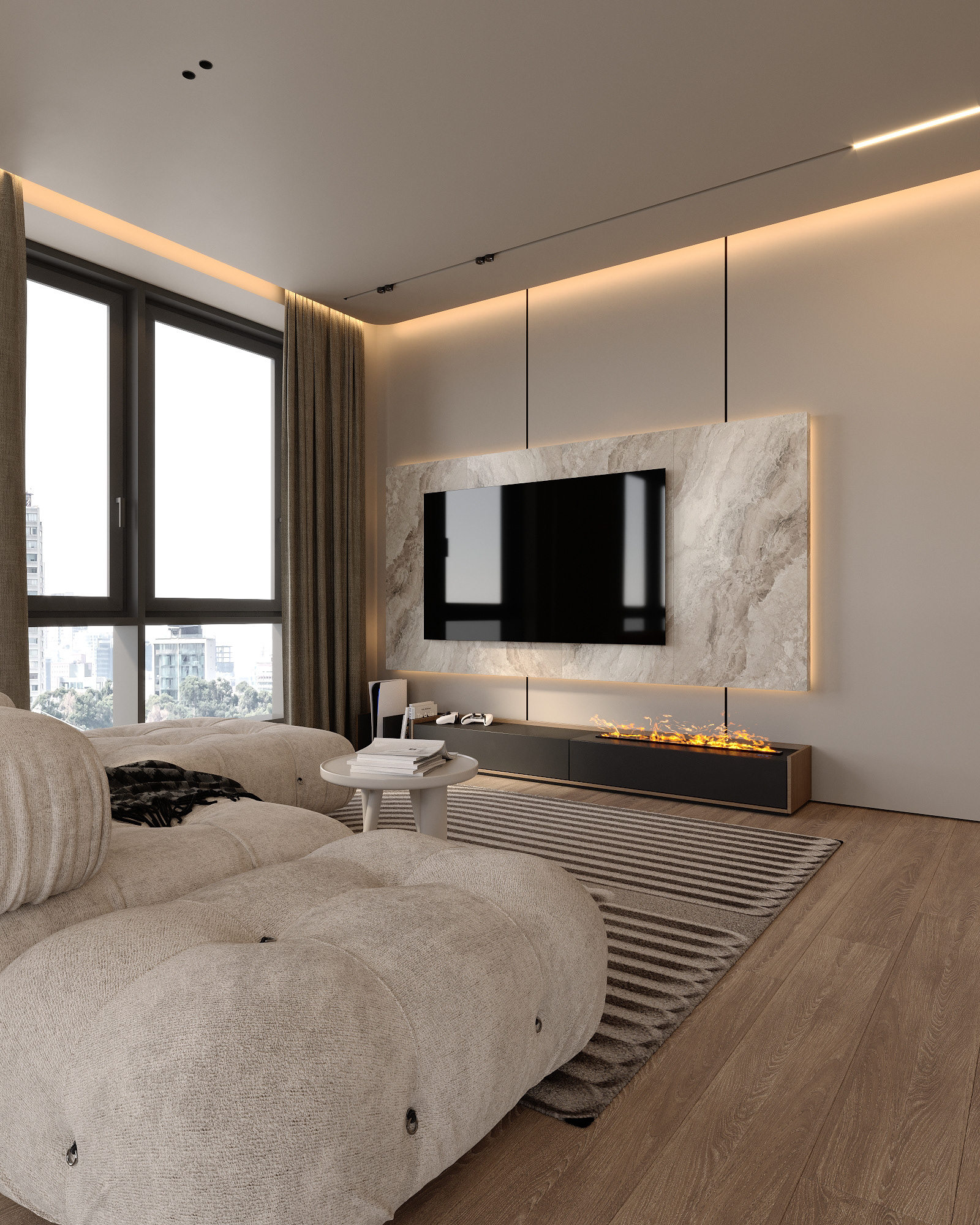 现代风格大型舒适公寓丨乌克兰丨Bodes studio-25