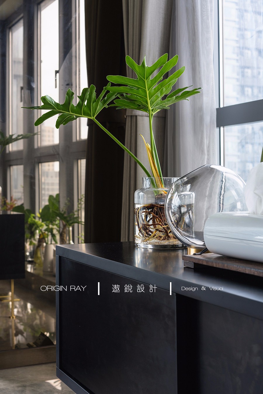 168㎡万科翡翠滨江软装设计  遨锐设计-9