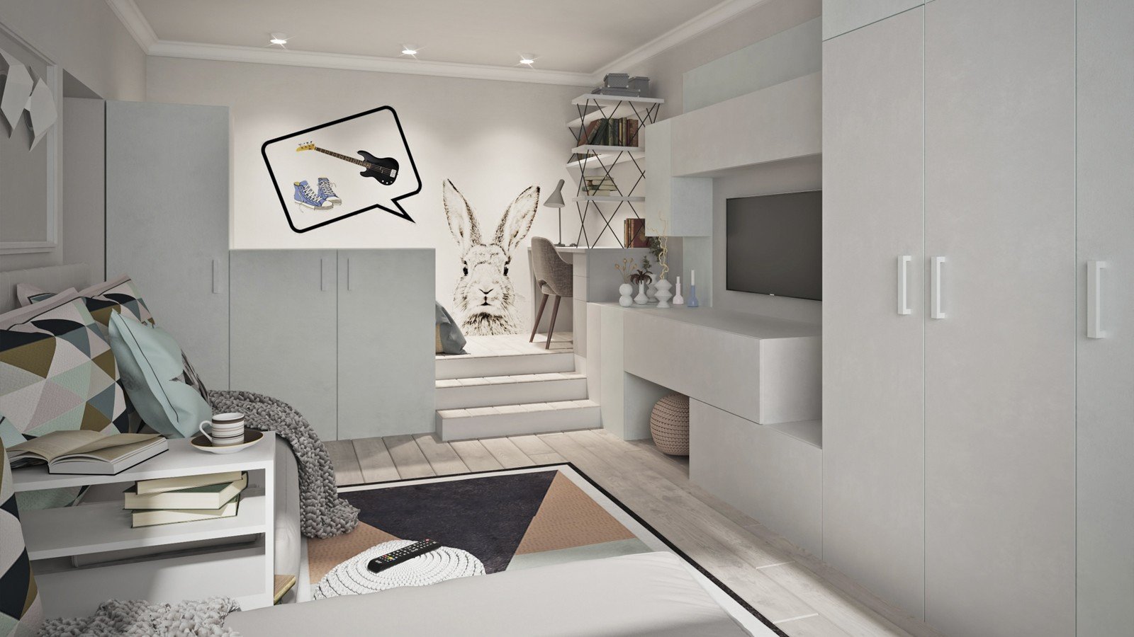 42平米公寓室内设计案例-80