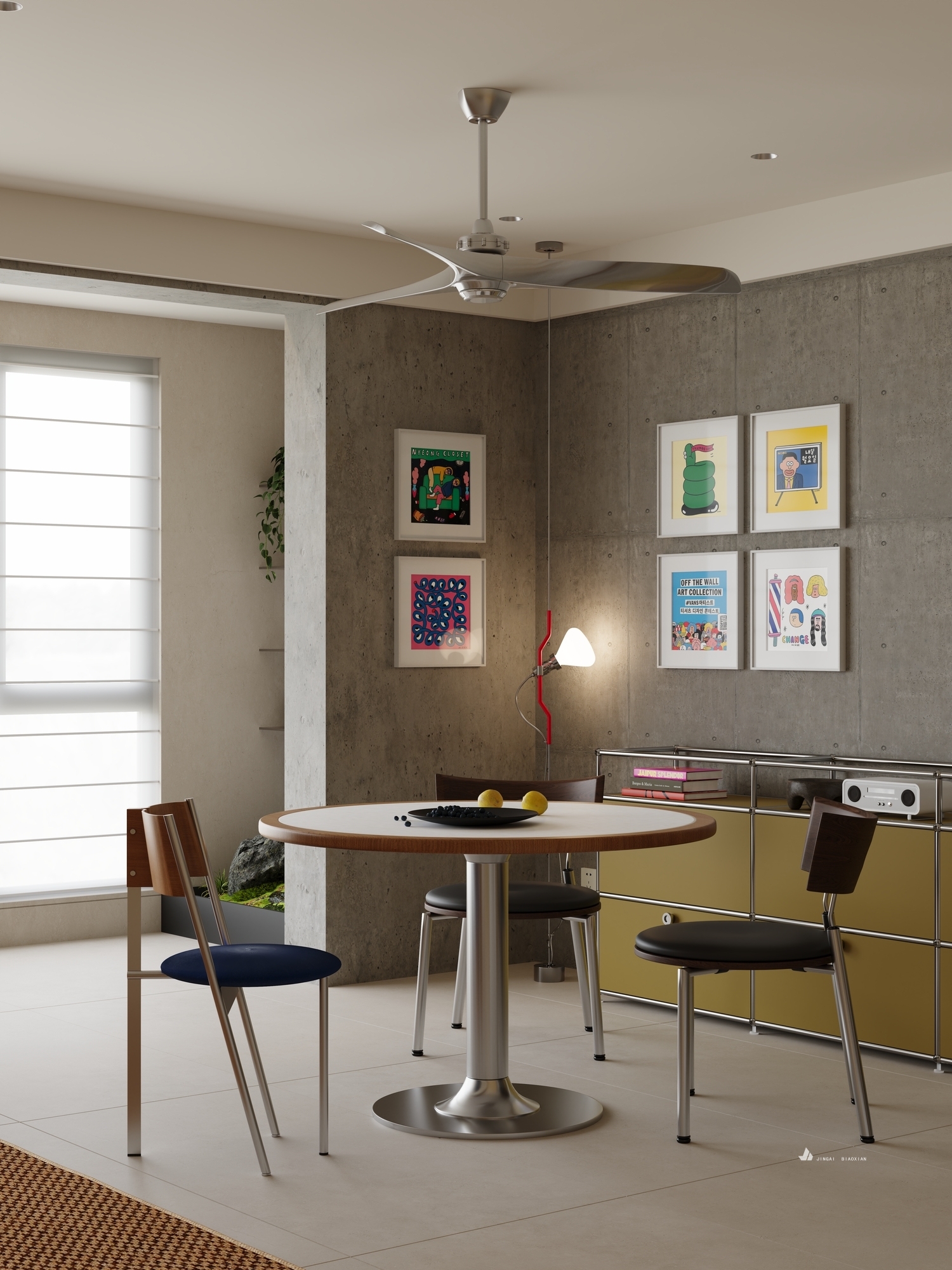 工业风客餐厅-5