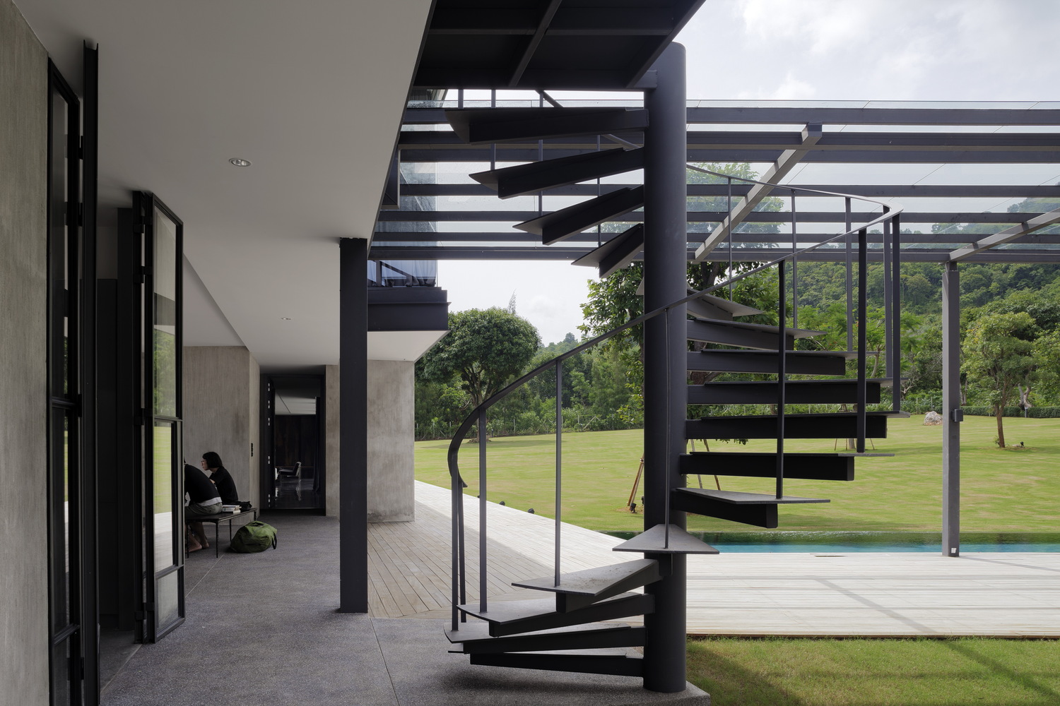 泰国 Khaoyai 度假屋，与自然共生的绿色家园-64