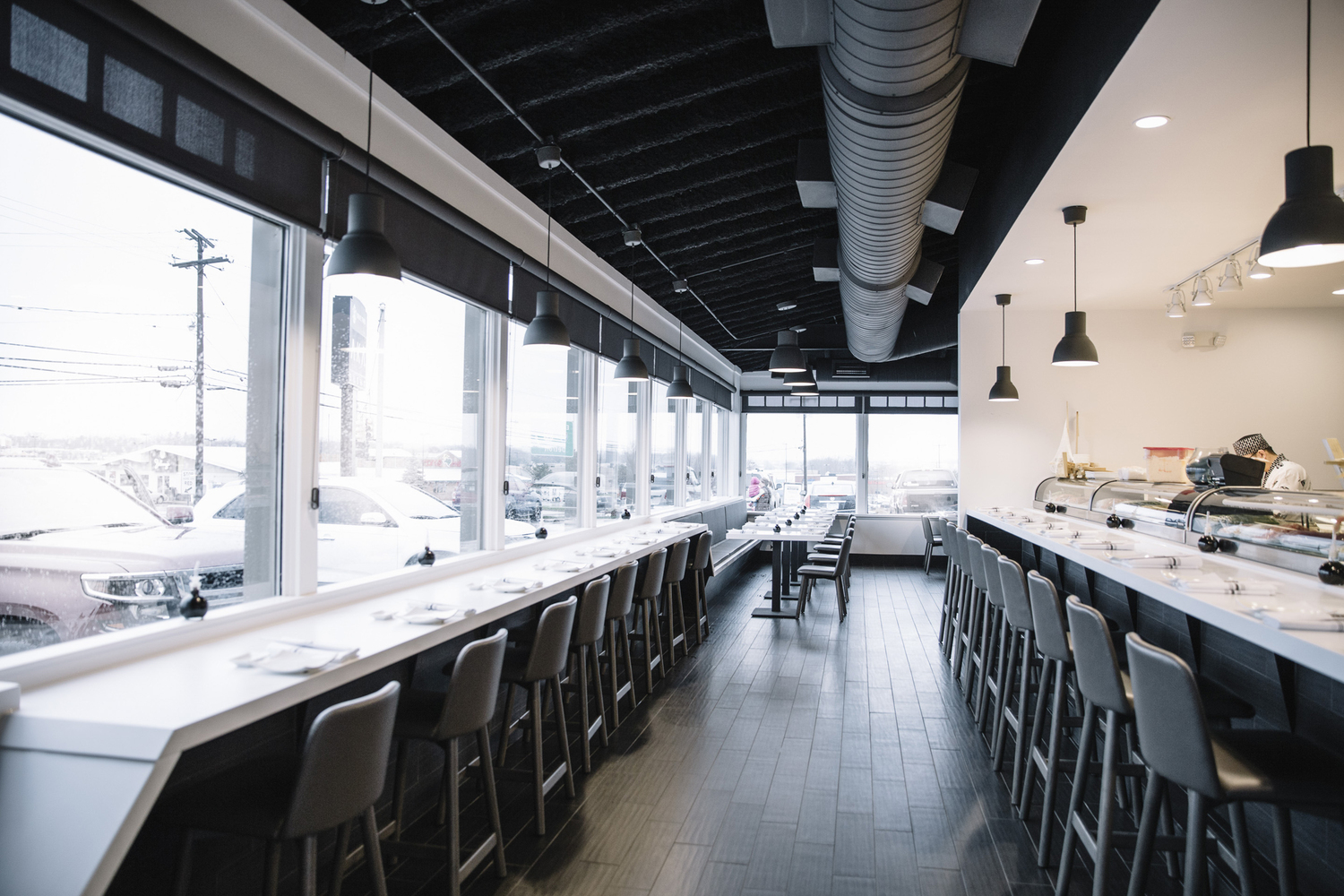 反向诠释的日本餐厅设计-40