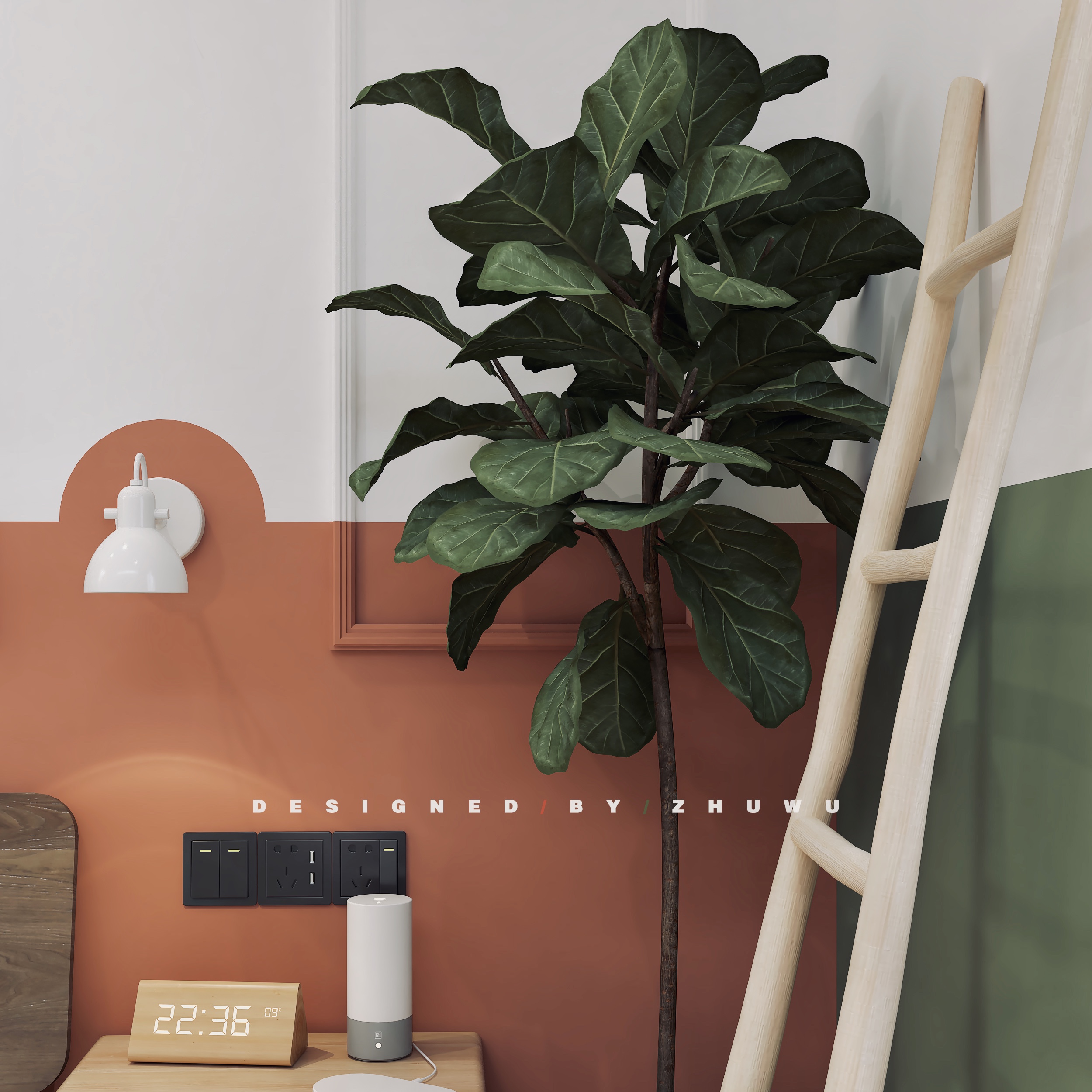 98㎡北欧复古混搭家装 | 低成本个性体验-60