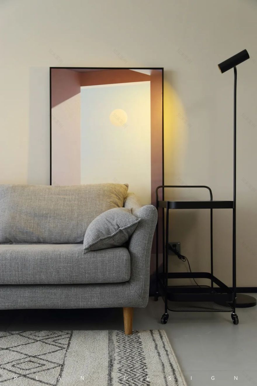 成都 108 平三居室,全屋无硬造型,温润细腻的色彩设计-39