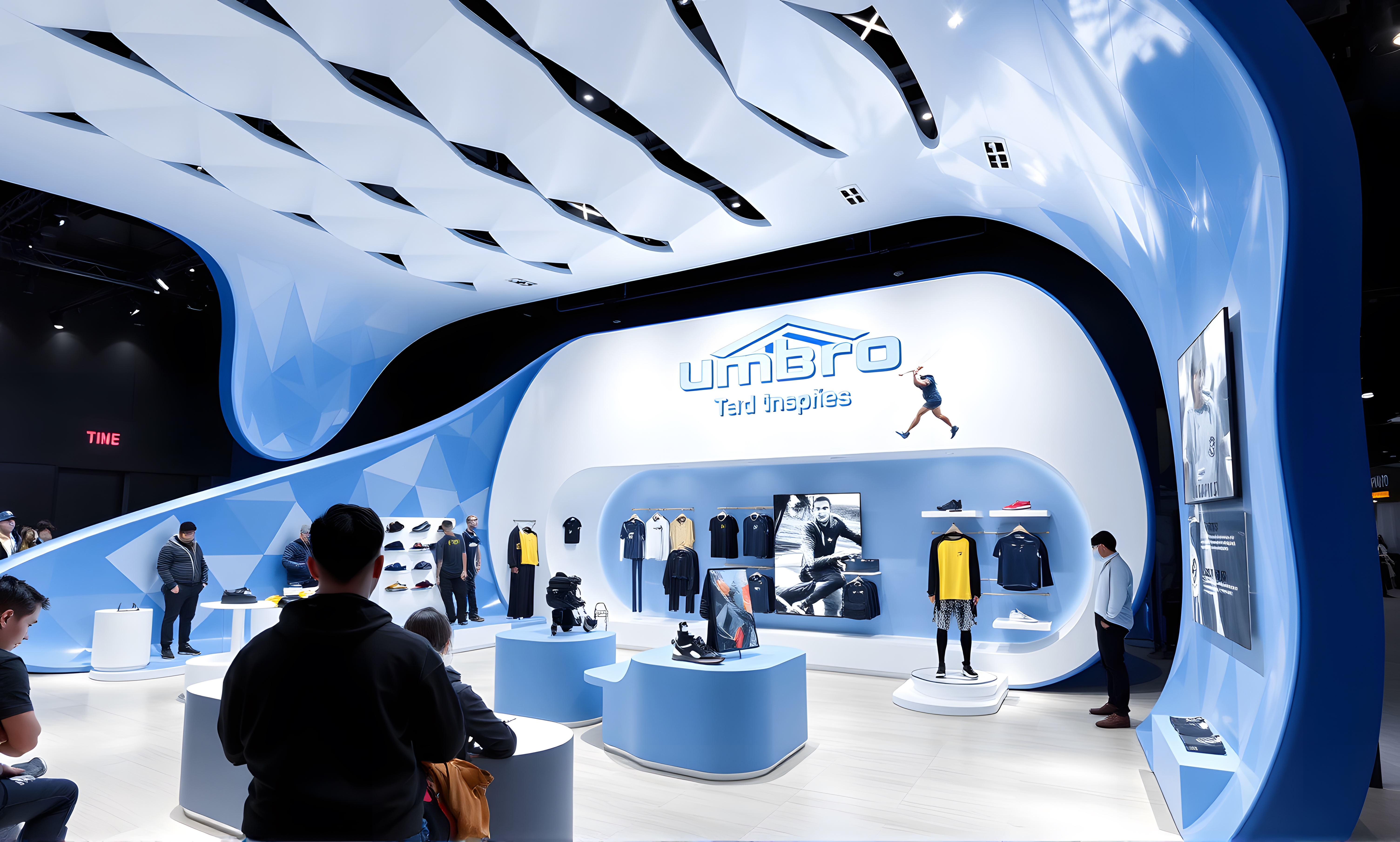 Umbro Exhibition, Store, and Exclusive Shop Design-6