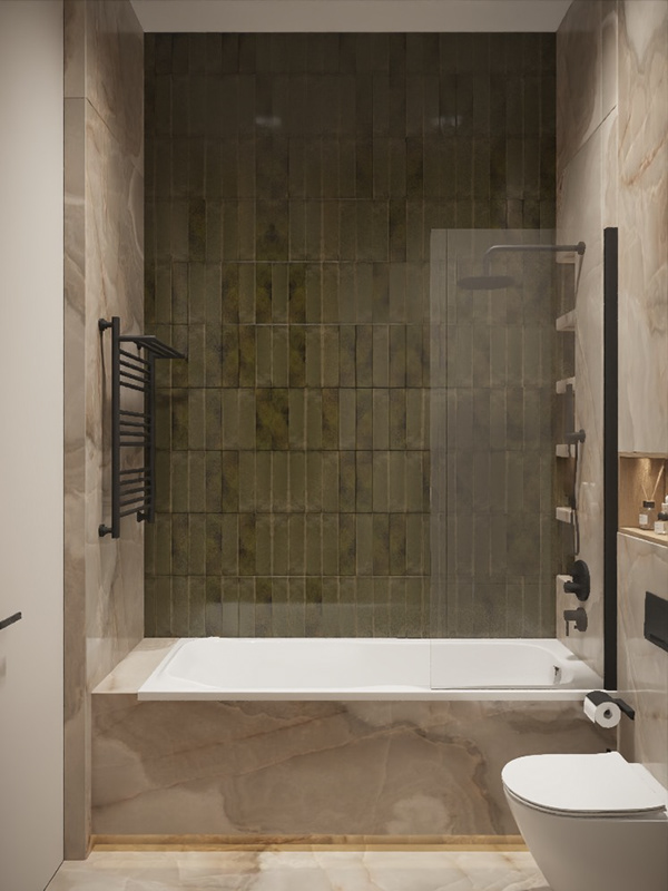 Современный интерьер с яркими акцентами-9