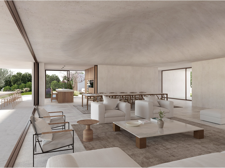 18 位建筑大师的伊维萨岛私人别墅设计,自然融入奢华-163