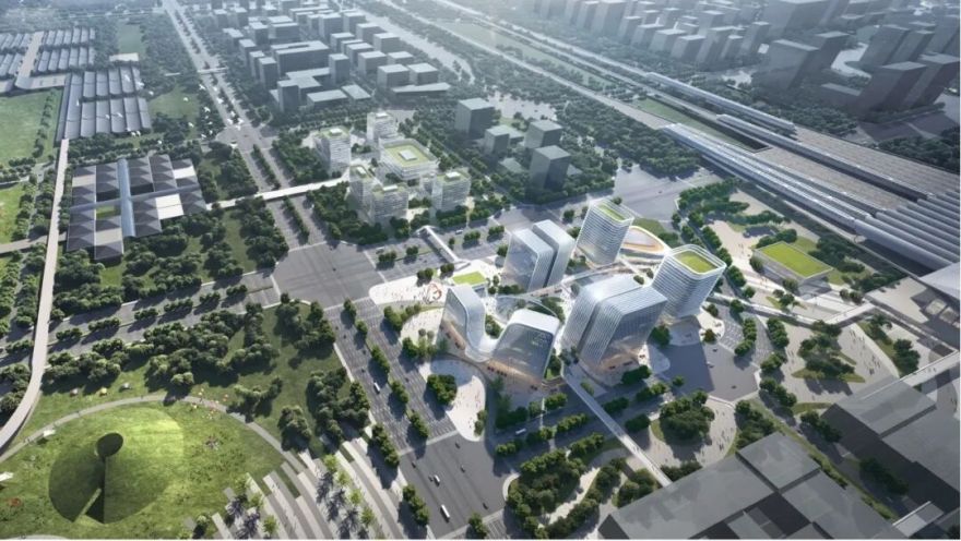 郑州航空港高铁配套项目希尔顿酒店顺利竣工交付-7