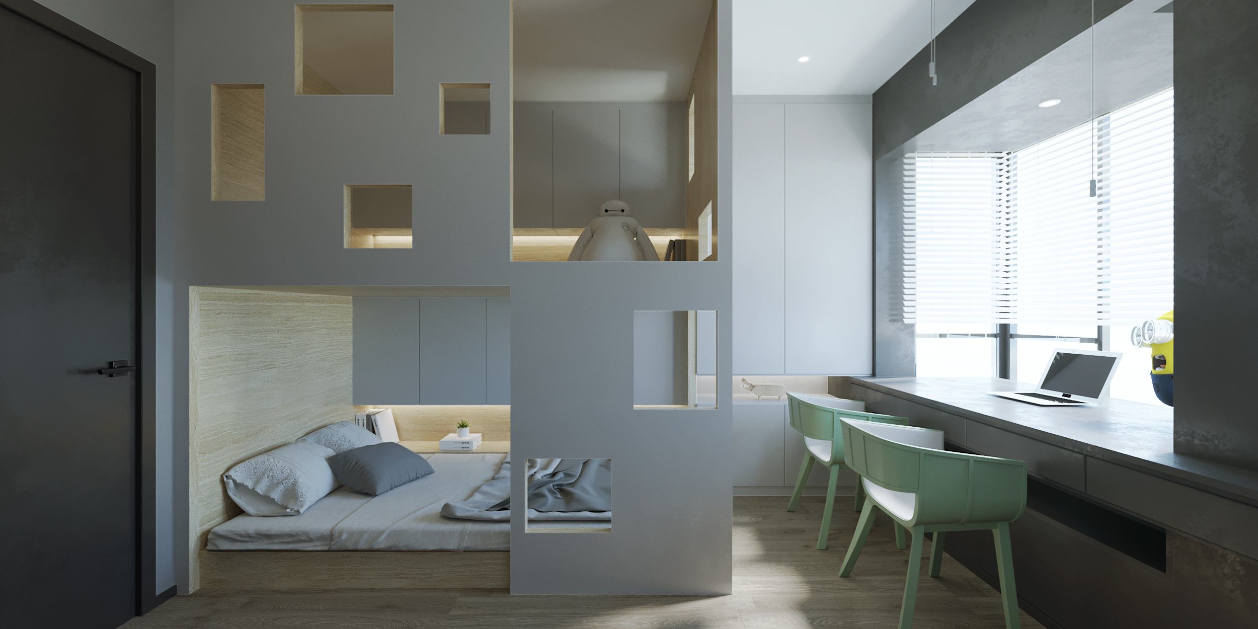 南昌万达旅游城私宅改造-49