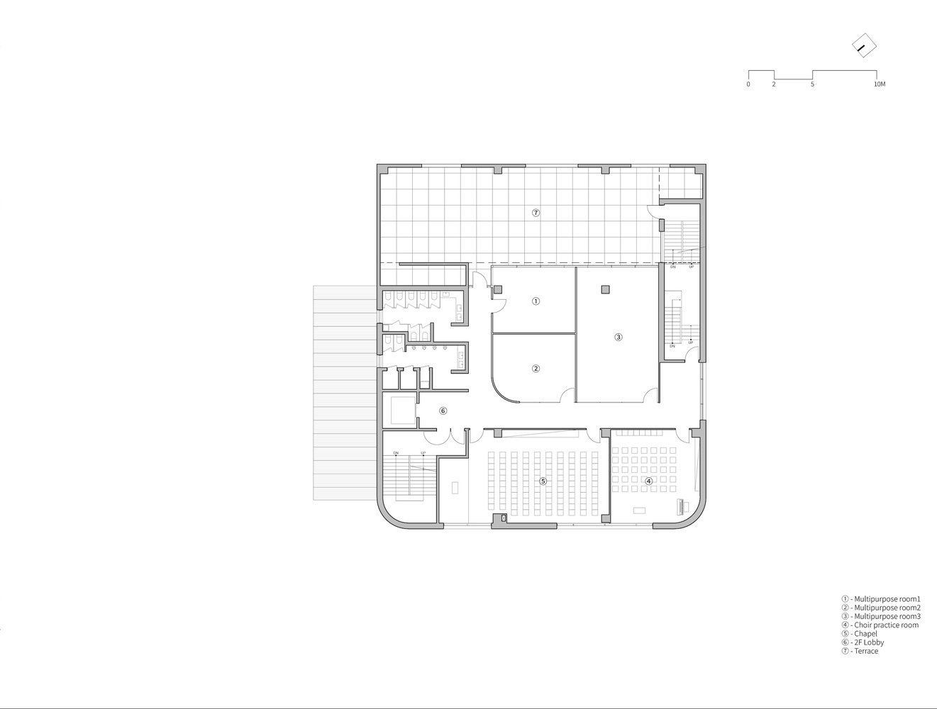 韩国常青教堂丨Kode 建筑师事务所-48