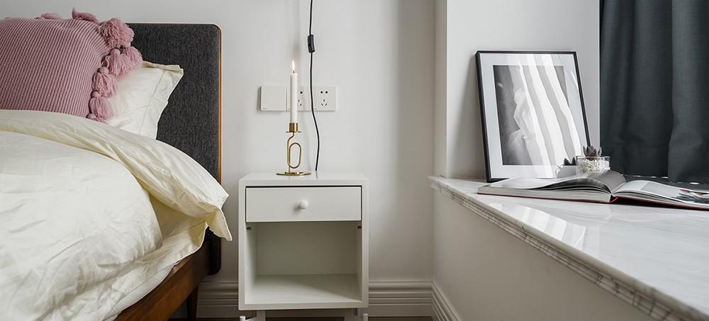 武汉鸿鹄装饰设计丨平层丨520先生为爱妻打造ins北欧小窝-19