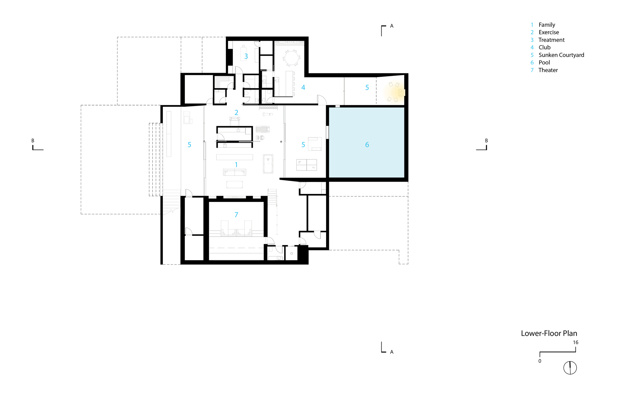 红岩屋丨美国拉斯维加斯丨Faulkner Architects-58