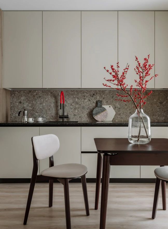 退休夫妻的 38㎡单色中性公寓丨Alexander Tischler-16