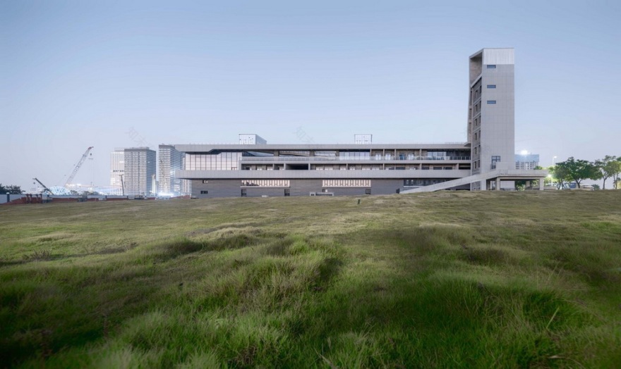 深圳前海消防站丨中国深圳丨深圳大学建筑设计研究院“钟中+钟波涛”工作室-3