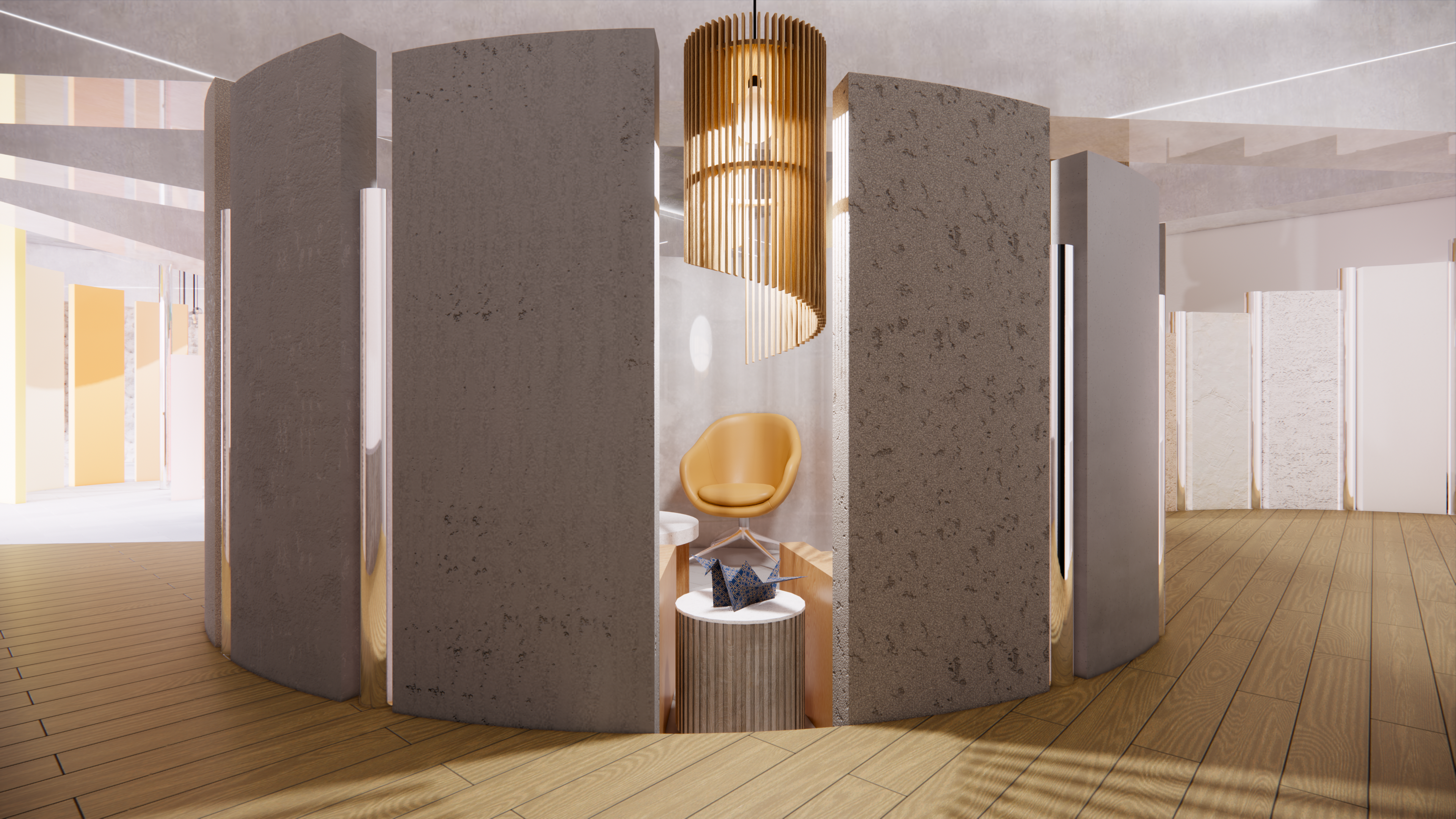 材料展厅丨巴基斯坦伊斯兰堡丨Suhail & Fawad Architects-0