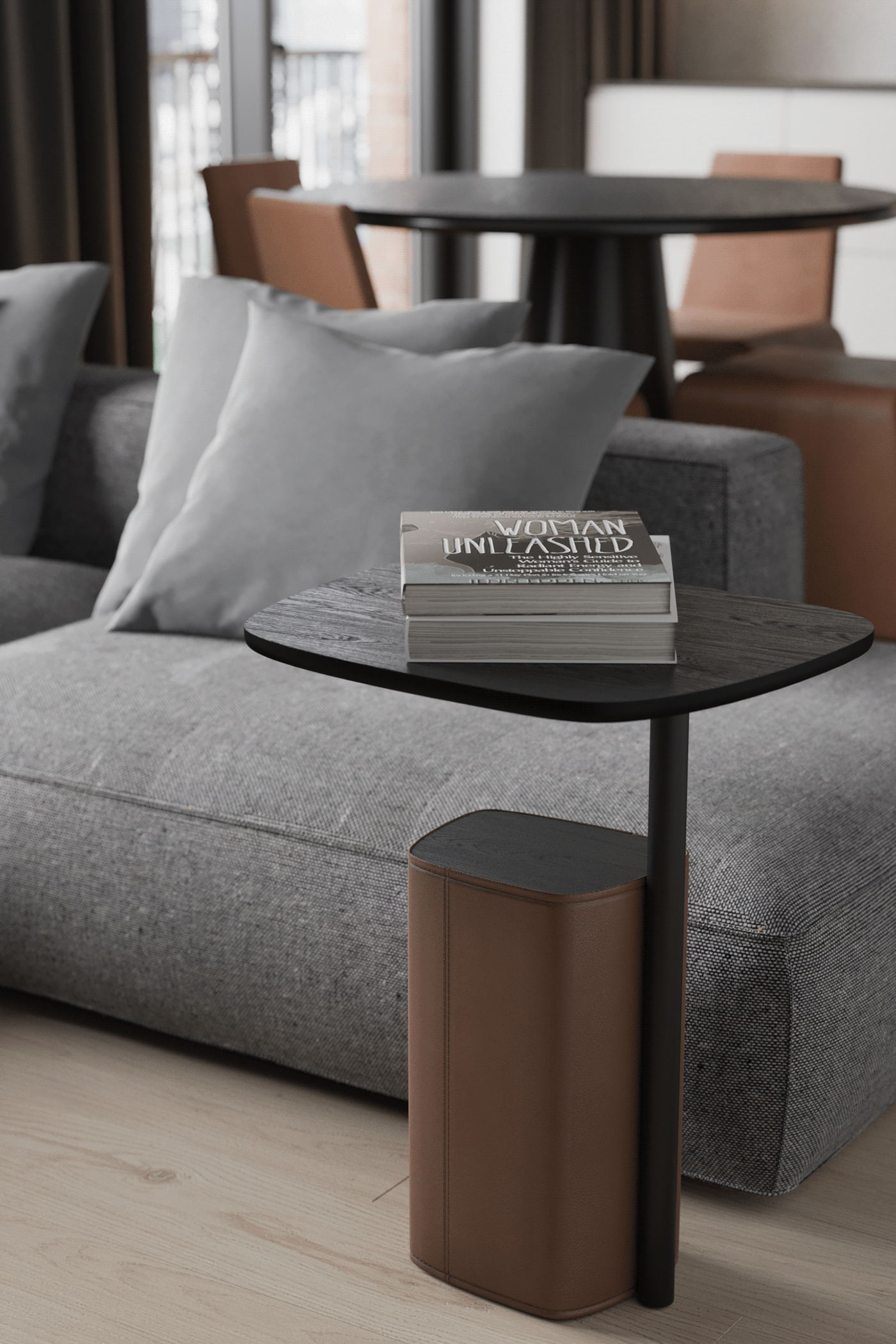 高级灰色系小空间公寓-6