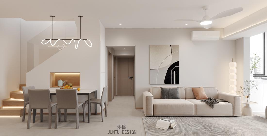 138㎡现代简约旧改广州白云岭南新世界丨中国广州-6