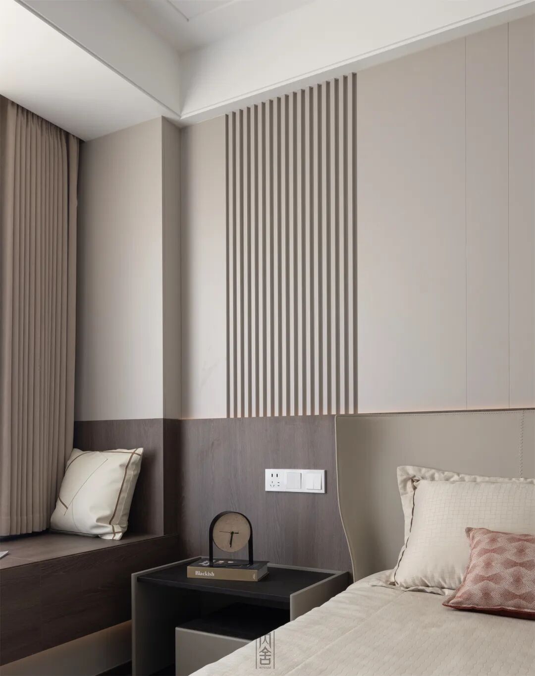 内舍软装丨190㎡意式轻奢，简约奢华持平，彰显内敛的空间气质！-32