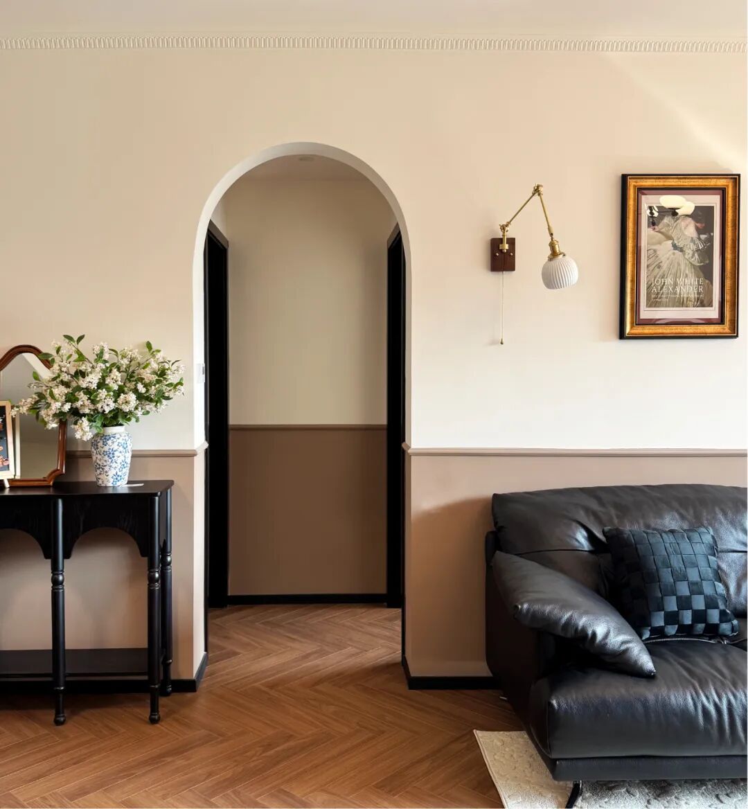 陈岳实景|成都尊邸小户型大格局中古风-20