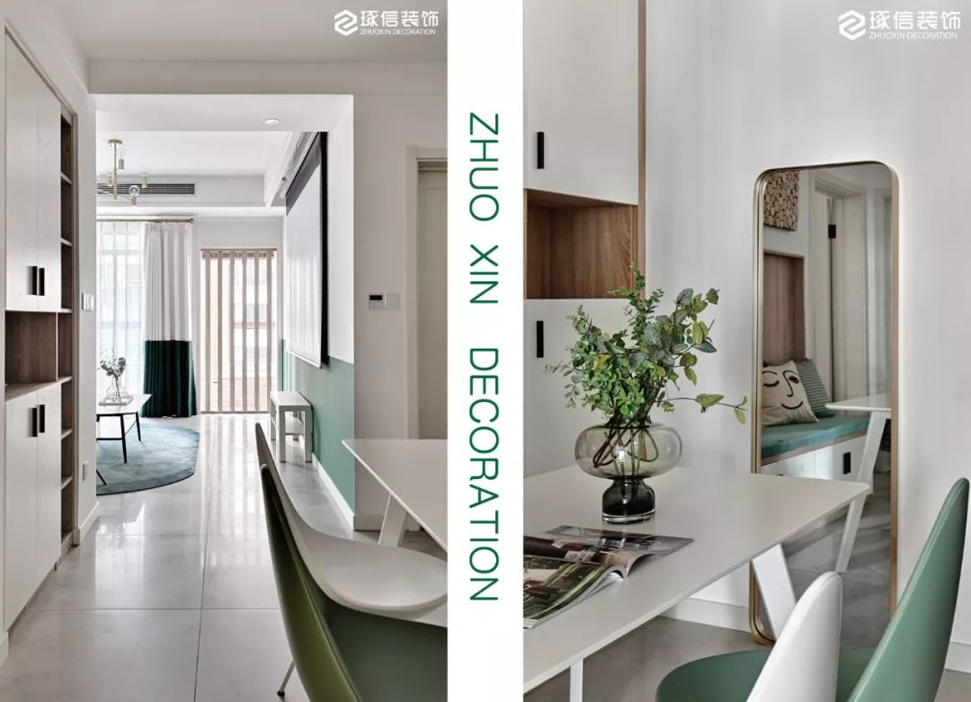 绿地海外滩四期 | 单面采光下的北欧风之家-65