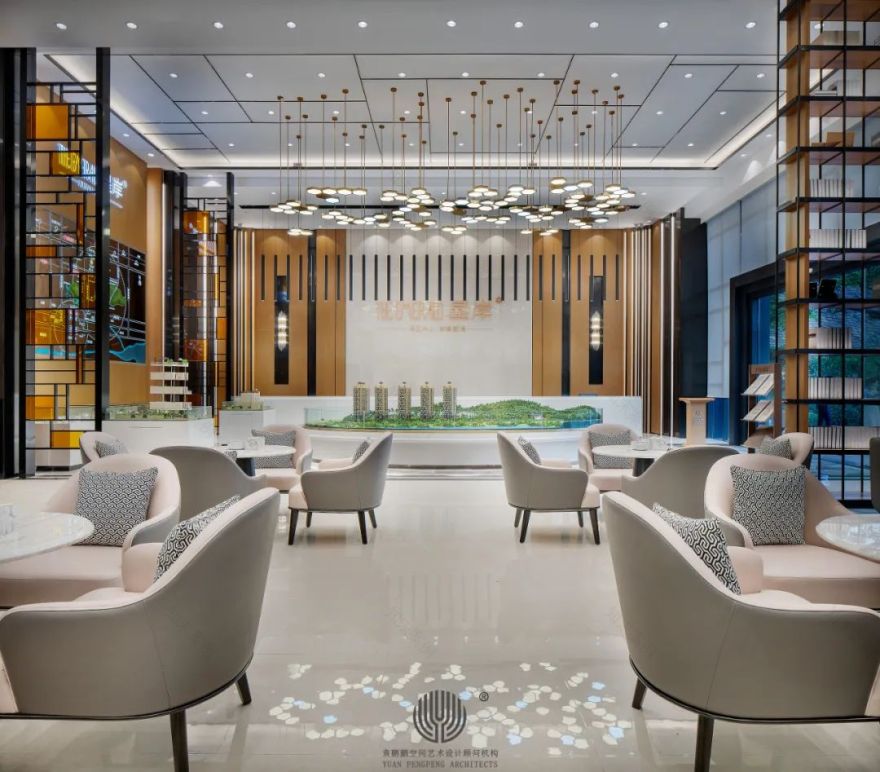 港式风格打造樟木头星岸销售中心,展现极致商业空间体验-39