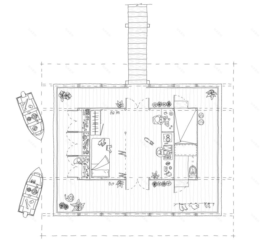 The Floating Neighborhood of Las Balsas / Natura Futura-17