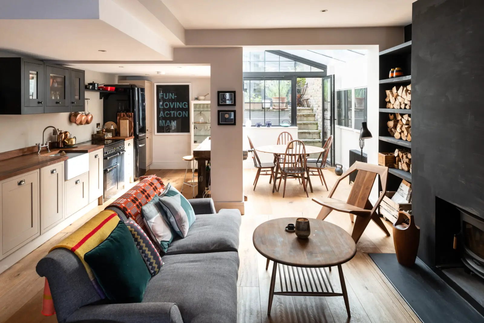 伦敦市区花园公寓 | 现代风格与自然空间的完美融合-1