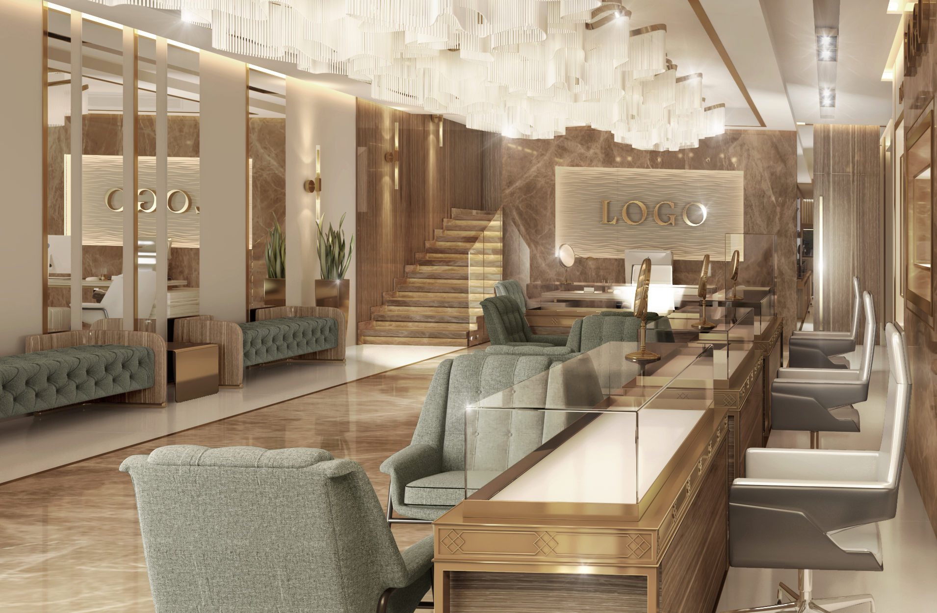 现代珠宝店设计丨埃及开罗丨Nada Mubarak-0