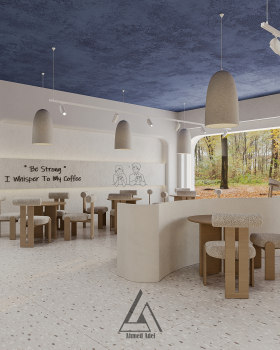 Coffee（Second Floor）咖啡店铺设计丨埃及开罗丨Ahmed Adel