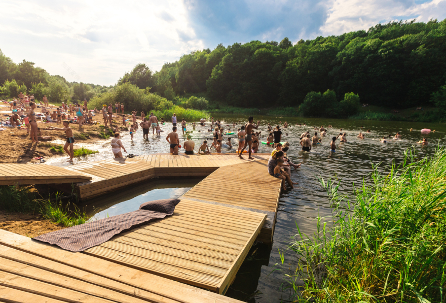 俄罗斯森林公园"自然++ 文化"设计-33